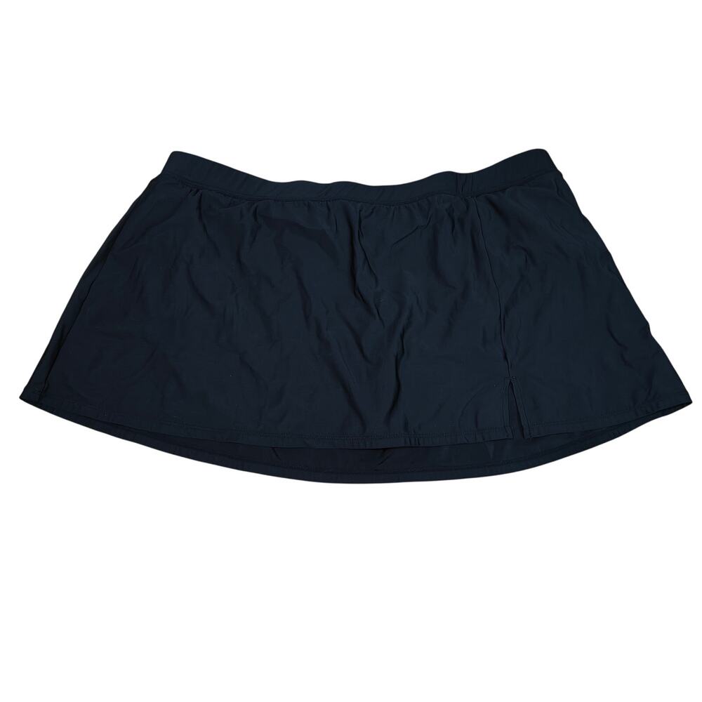 Aqua Green Swim Skirt Black Style 868062W Womens Plus Size 20W/22W